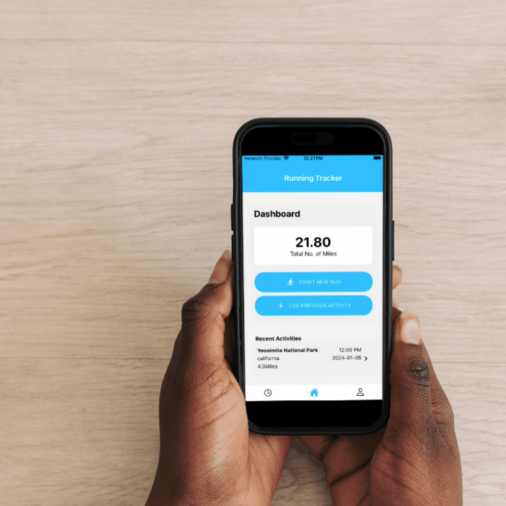 Running Tracker Home